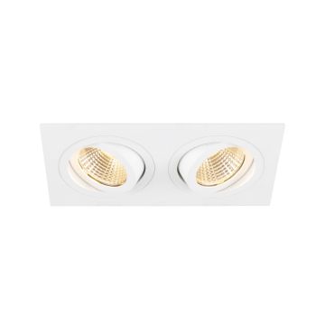 SLV NEW TRIA® 1008511 Einbau-Downlight 2x13.6W/LED 2700K 1220lm