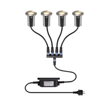 SLV TRAIL-LITE® 1008841 Einfahrtbeleuchtung 1x4.6W/LED 3000K 25lm