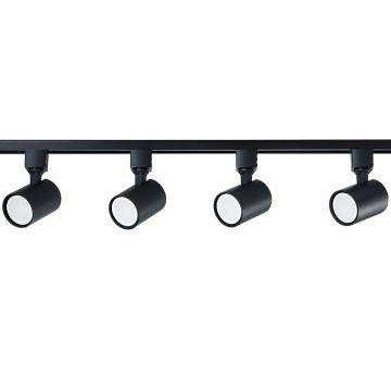 Light Prestige Snow LP-737 BK SET Schiene 4x8W/GU10 IP20