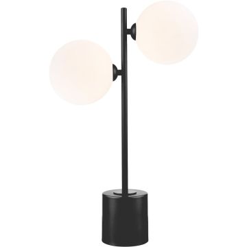Dar Lighting Spiral SPI4222-23 Tischleuchte 2x40w/g9 ip20