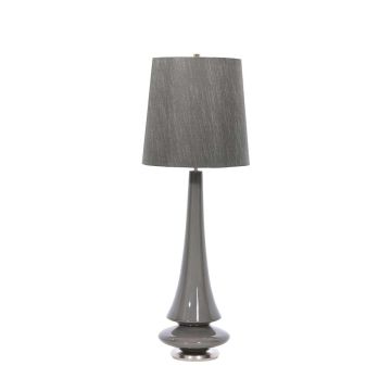 Elstead Lighting SPIN SPIN-TL-GREY Tischleuchte 1x60W/E27