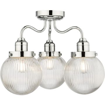 Dar Lighting Tamara TAM5350-IP44 Deckenlampe 3x40w/e14 ip44