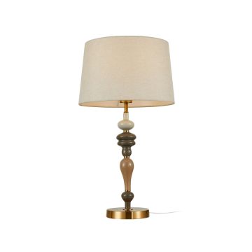 Italux Moren TB-84678-AB Tischleuchte 1x60W/E27 IP20
