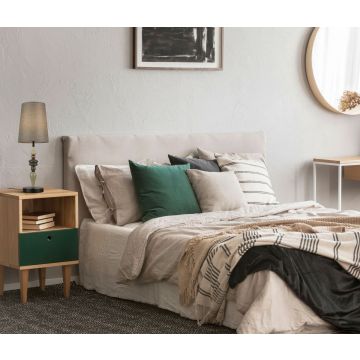 Italux Nerom TB-22374A-BK Tischleuchte 1x60W/E27 IP20