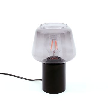 Italux ROMIO TB-3332-1S-BK+SG Tischleuchte 1x40W/E27 IP20
