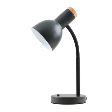 Italux Senza TB-37263A-BK Schreibtischlampe 1x40W/E27 IP20