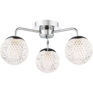 Dar Lighting Teva TEV5350 Deckenlampe 3x5w/g9 ip44