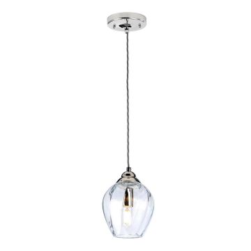 Elstead Lighting Tiber TIBER-P-CLEAR Pendelleuchte 1x60W/E27