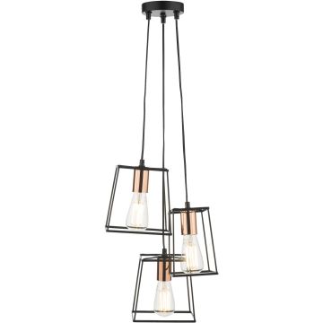 Dar Lighting Tower TOW0322 Pendelleuchte 3x60w/e27