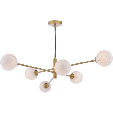 Dar Lighting Vignette VIG0645-17 Pendelleuchte 6x40w/g9 ip20