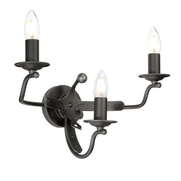 Elstead Lighting WINDSOR WINDSOR-W3-GR Wandleuchte 3x60W/E14