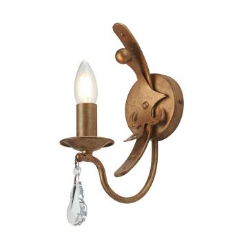 Elstead Lighting WINDSOR WINDSOR1-GOLD Wandleuchte 1x60W/E14