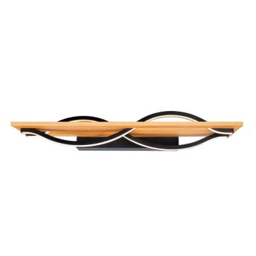 Italux Conato WL-23848-30W-BK-GD Wandleuchte 2x14W/LED 3000K 530lm IP20
