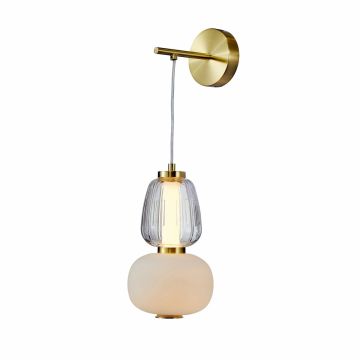 Italux Eris WL-98374-18W-GD Wandleuchte 1x18W/LED 3000K 2235lm IP20