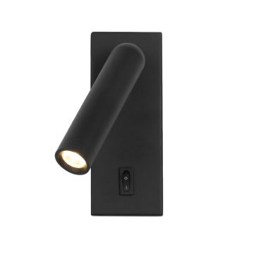 Italux Nova WL-46376-1-BK Wandleuchte 1x2.5W/LED 3000K 153lm IP20
