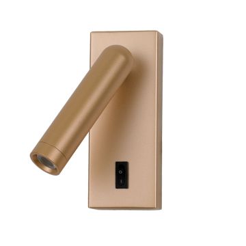 Italux Nova WL-46376-1-GD Wandleuchte 1x2.5W/LED 3000K 153lm IP20