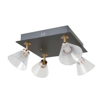 Italux Orella WL-34393-4S-BK-HBR Spot 4x16W/LED 3000K 788lm IP20