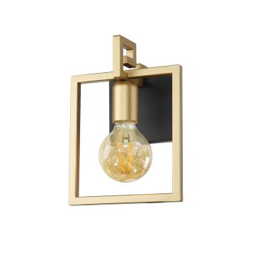 Italux PRIMERO WL-44003-1-BK-GD Wandleuchte 1x60W/E27 IP20