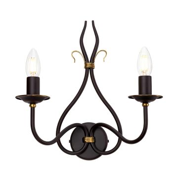 Elstead Lighting WINDEMERE WM2 Wandleuchte 2x60W/E14