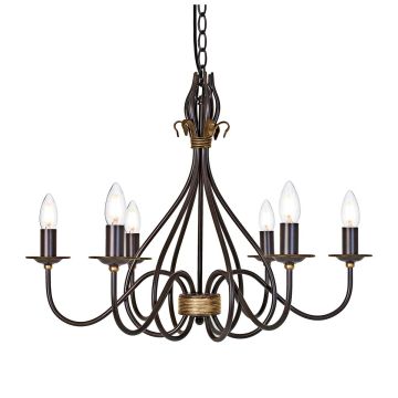 Elstead Lighting WINDEMERE WM6 Kronleuchter 6x60W/E14