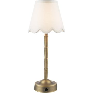 Dar Lighting Wyman WYM4075 Tischleuchte 1x2,4w/led 2800k 239lm
