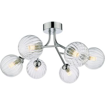 Dar Lighting Yiska YIS6450 Deckenlampe 6x25w/g9