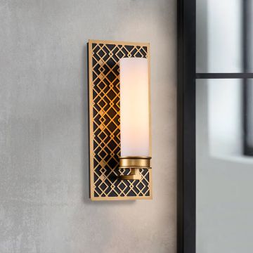 Elstead Lighting Ziggy ZIGGY1-LG Wandleuchte 1x40 W/E27 ip44