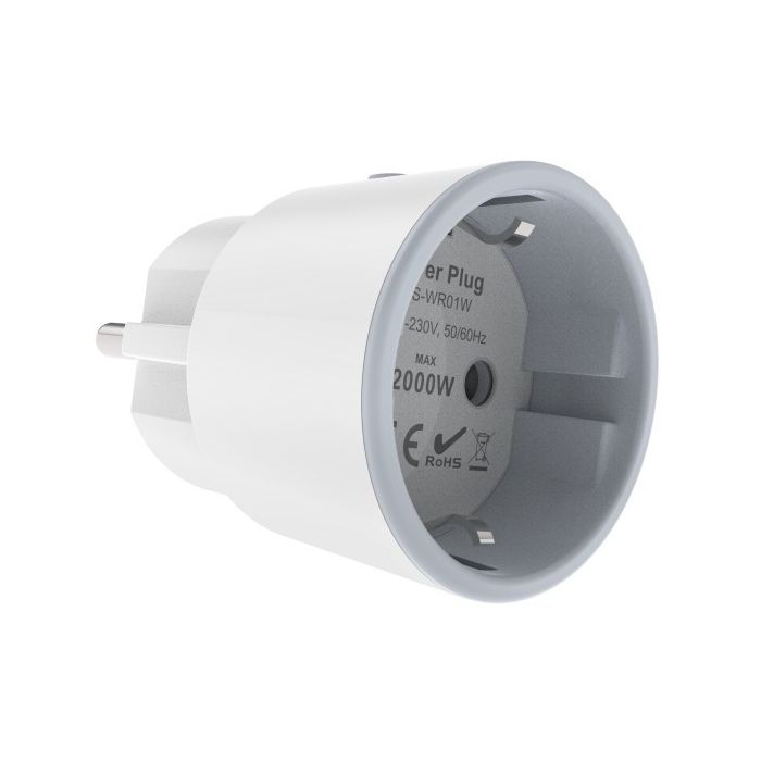 AZzardo-WiFi Plug 10A Single-AZ3219-AZZAZ3219