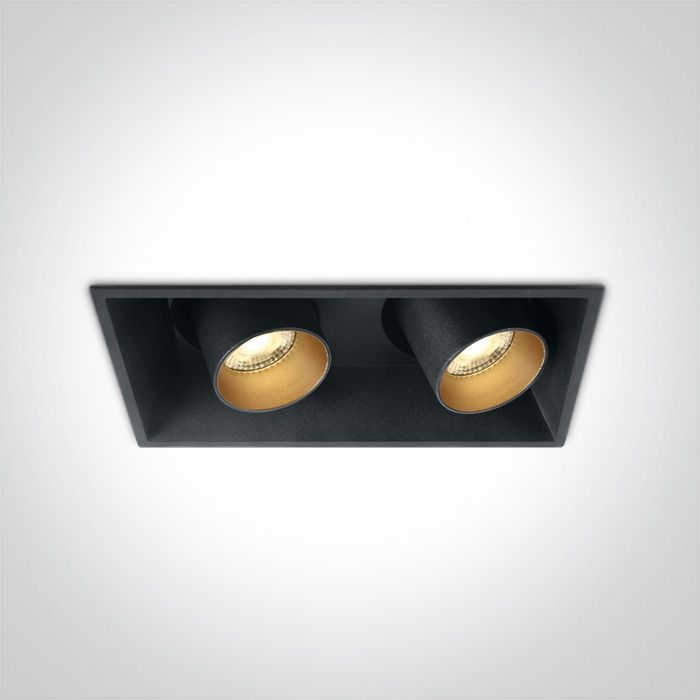 One LIght-The Recessed Cylinders-51211C/B/W-ONE51211C/B/W