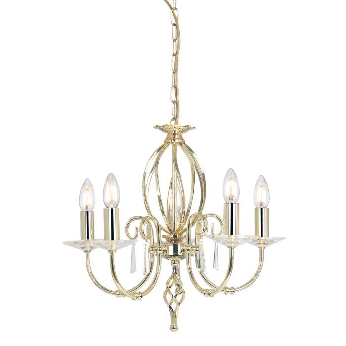 Elstead Lighting-AEGEAN-AG5-POL-BRASS-ELSAG5-POL-BRASS