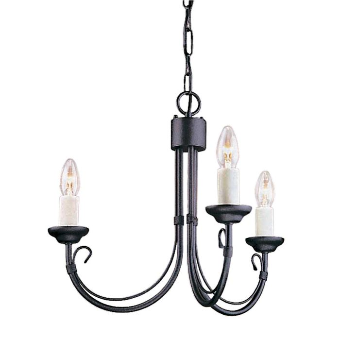 Elstead Lighting-CHARTWELL-CH3-BLACK-ELSCH3-BLACK