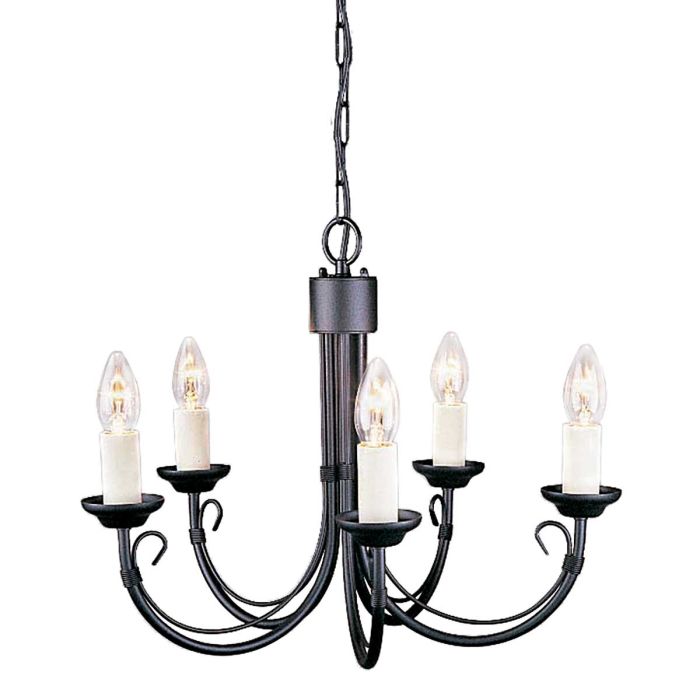 Elstead Lighting-CHARTWELL-CH5-BLACK-ELSCH5-BLACK
