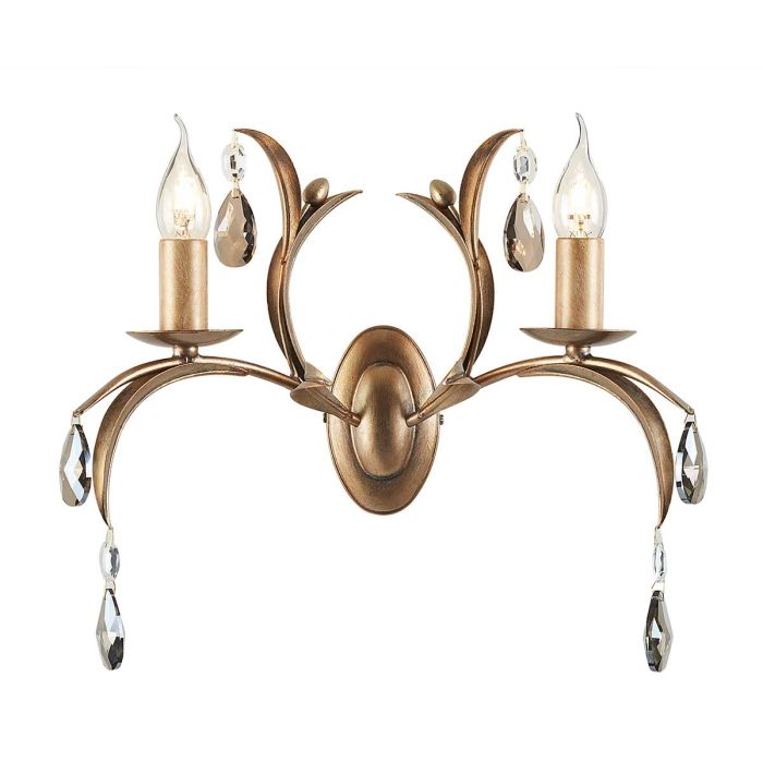 Elstead Lighting-LILY-LL2-ANT-BRZ-ELSLL2-ANT-BRZ