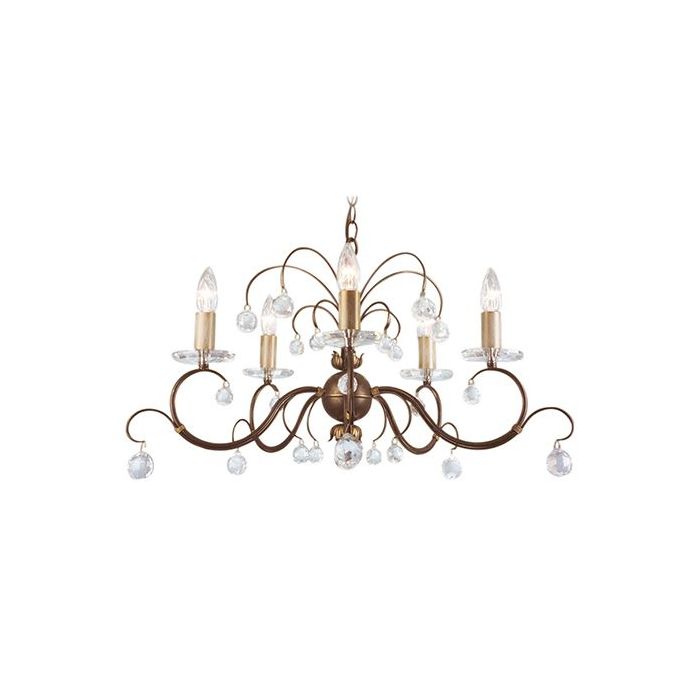 Elstead Lighting-LUNETTA-LUN5-BRONZE-ELSLUN5-BRONZE