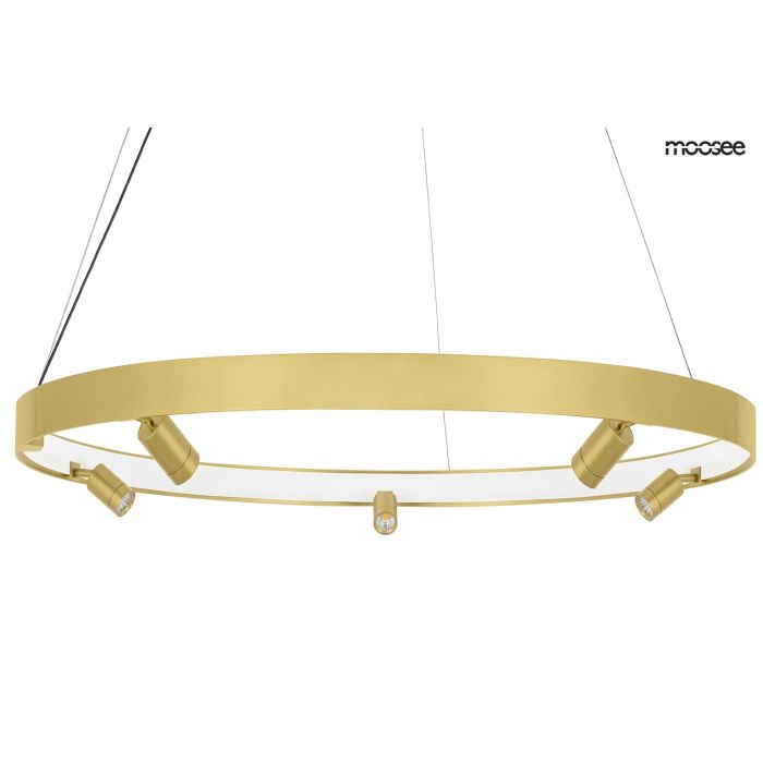 King Home-MOOSEE CIRCLE SPOT GOLD-MSE010100161-KNGMSE010100161
