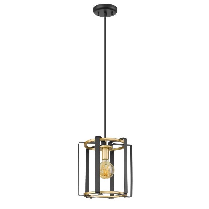 Italux-Primero-PND-44003-1-BK-GD-ITXPND-44003-1-BK-GD