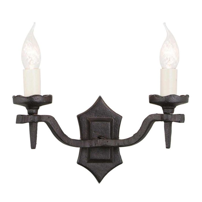 Elstead Lighting-RECTORY-RY2B-BLACK-ELSRY2B-BLACK